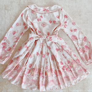 LIZ LISA x My Melody Melo Melo Strawberry Long Sleeve Dress