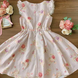 LIZ LISA Elegant Rose Purple Dress