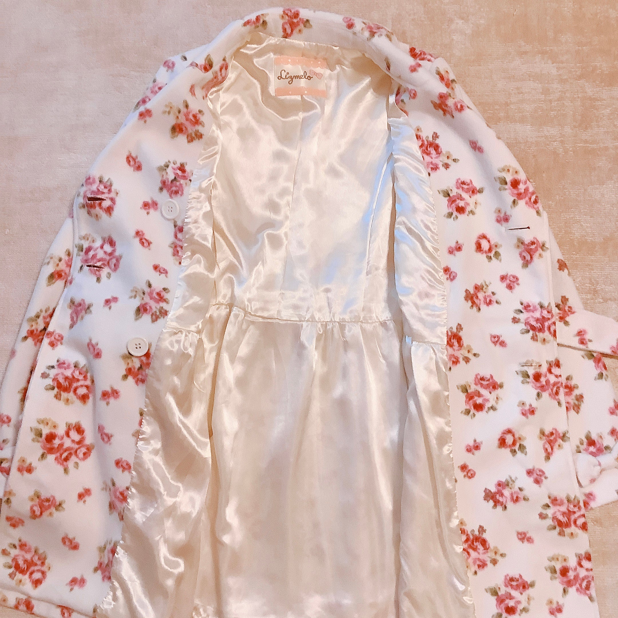 LIZ LISA x My Melody Lizmelo Floral Coat