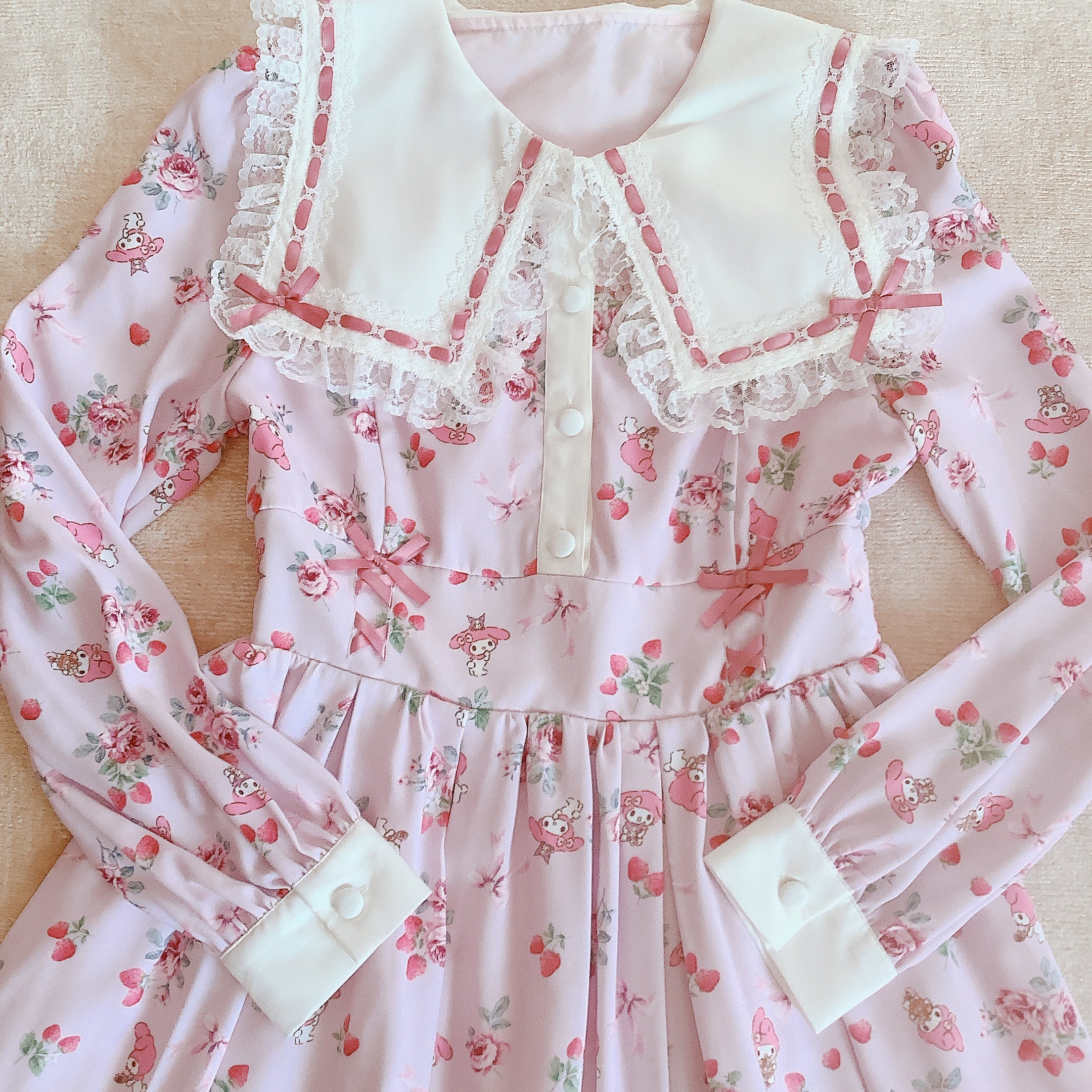 [NWT] Ank Rouge x My Melody Sailor Collar Dress