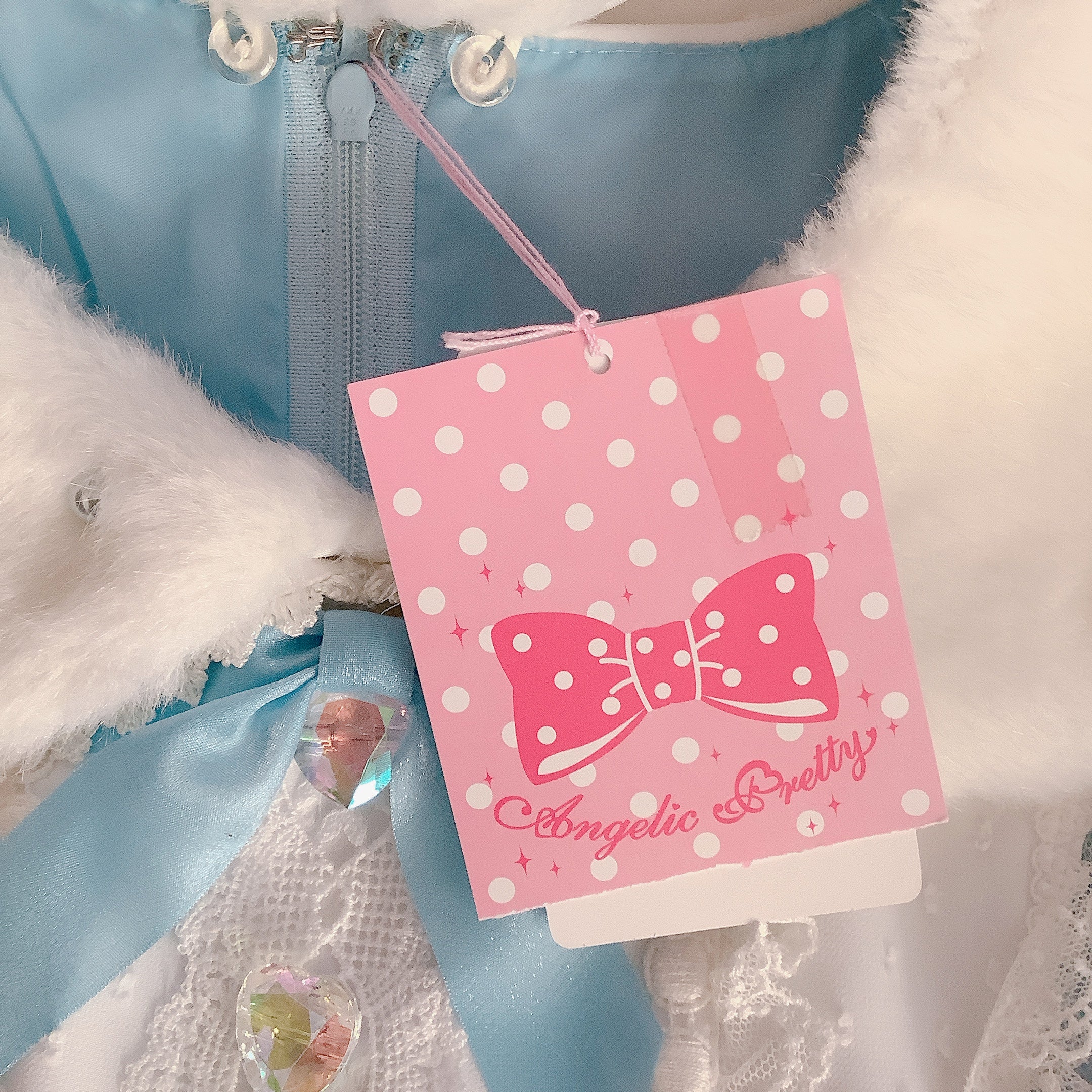 [NWT] Angelic Pretty Lovely Snow Fantasy JSK + Headband