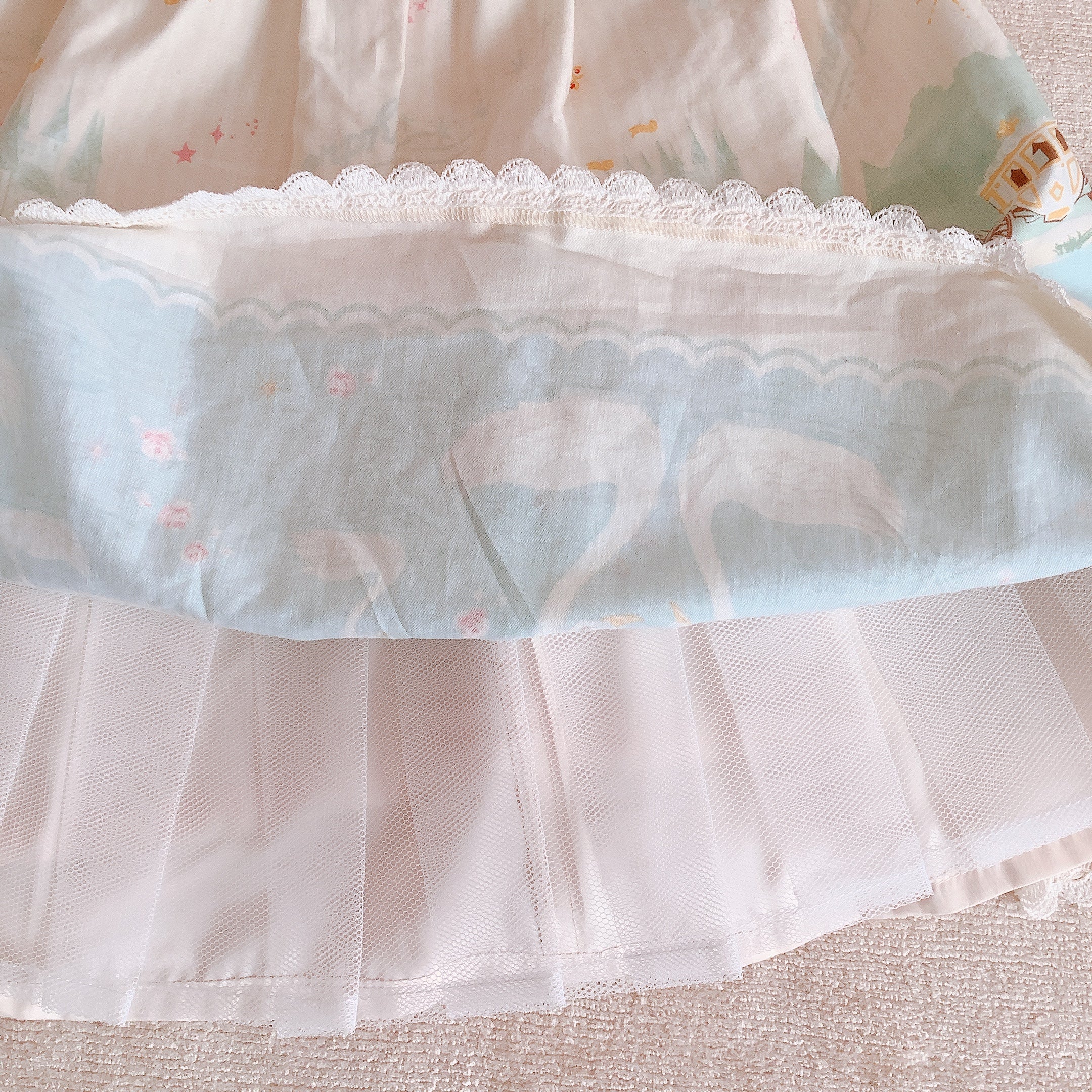 metamorphose temps de fille Swan Lake JSK Off White