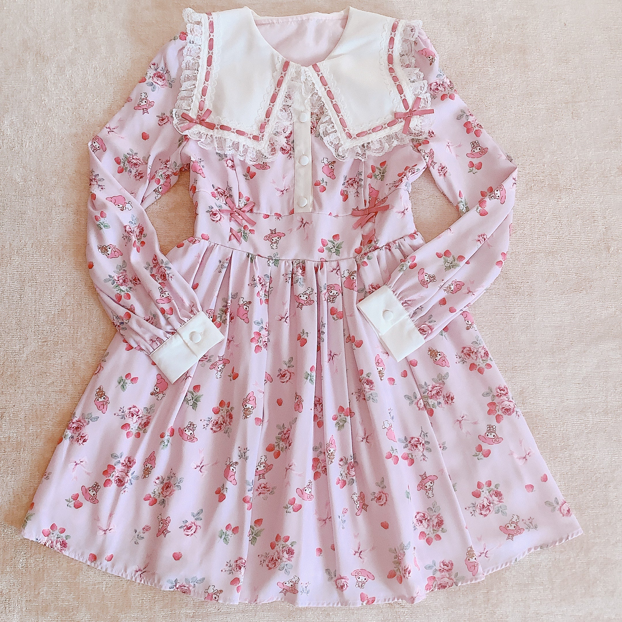 [NWT] Ank Rouge x My Melody Sailor Collar Dress