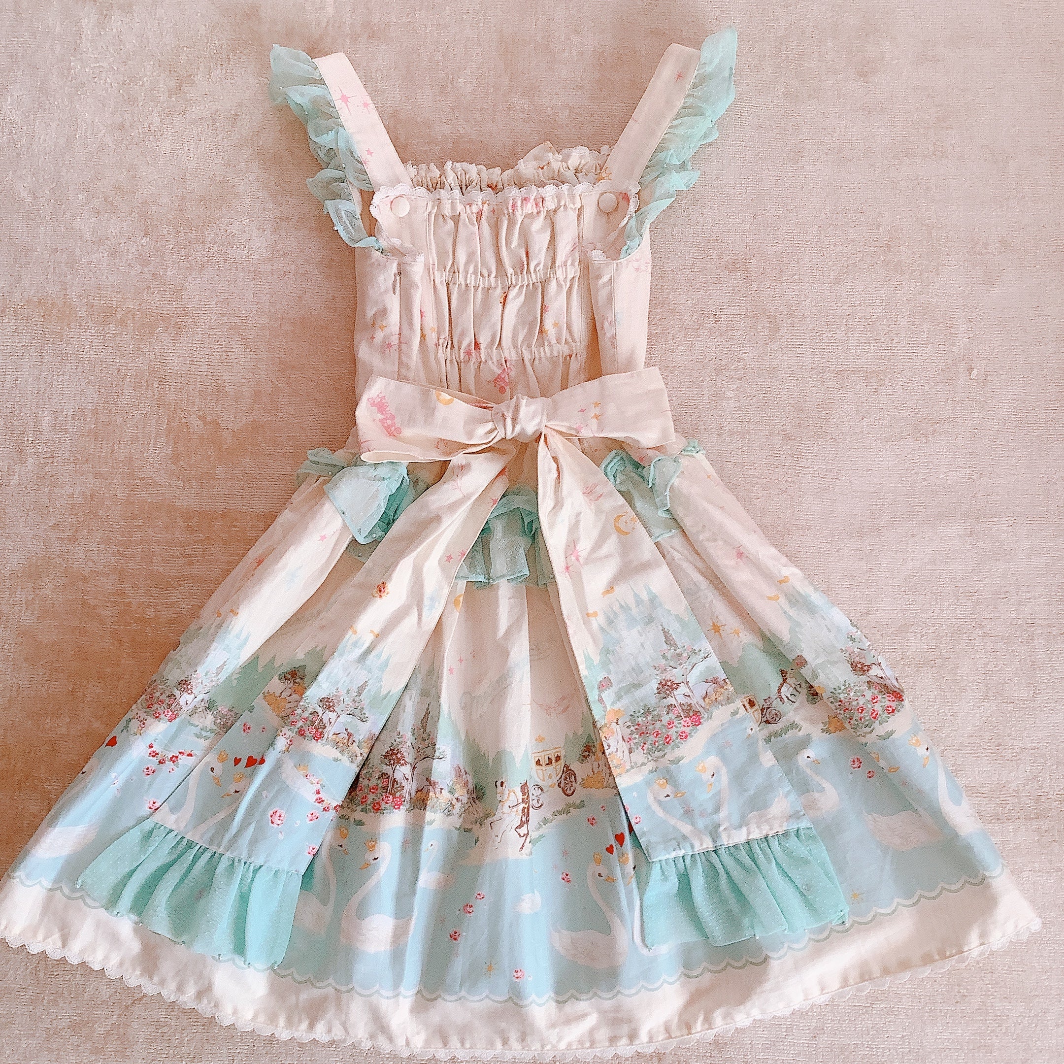 metamorphose temps de fille Swan Lake JSK Off White