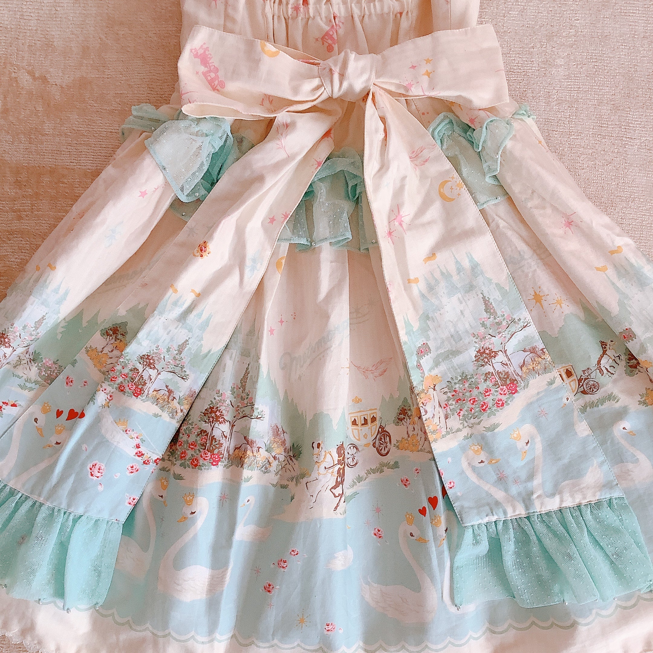 metamorphose temps de fille Swan Lake JSK Off White