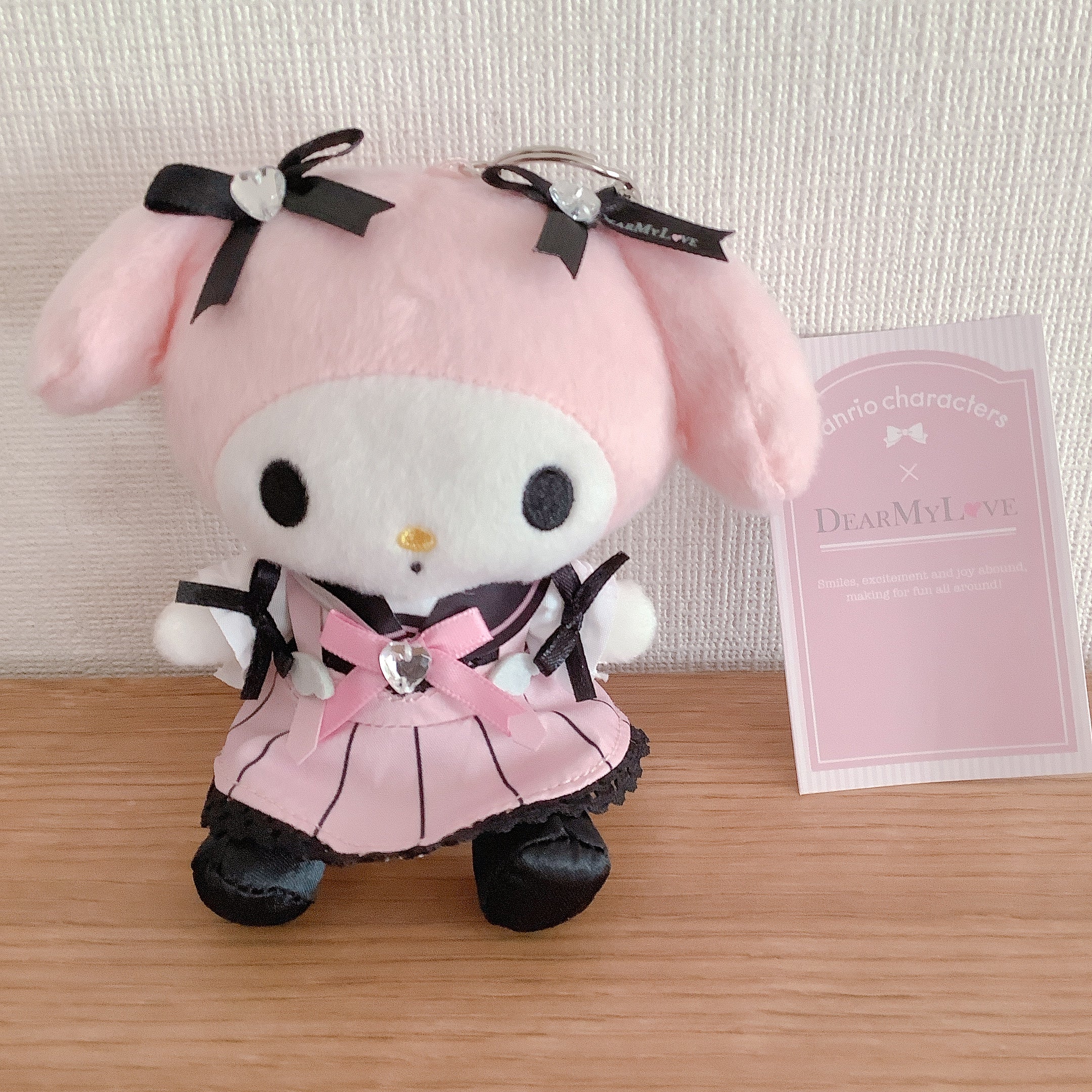 My Melody LAS VEGAS Plush 4 w/ Strap - Dress