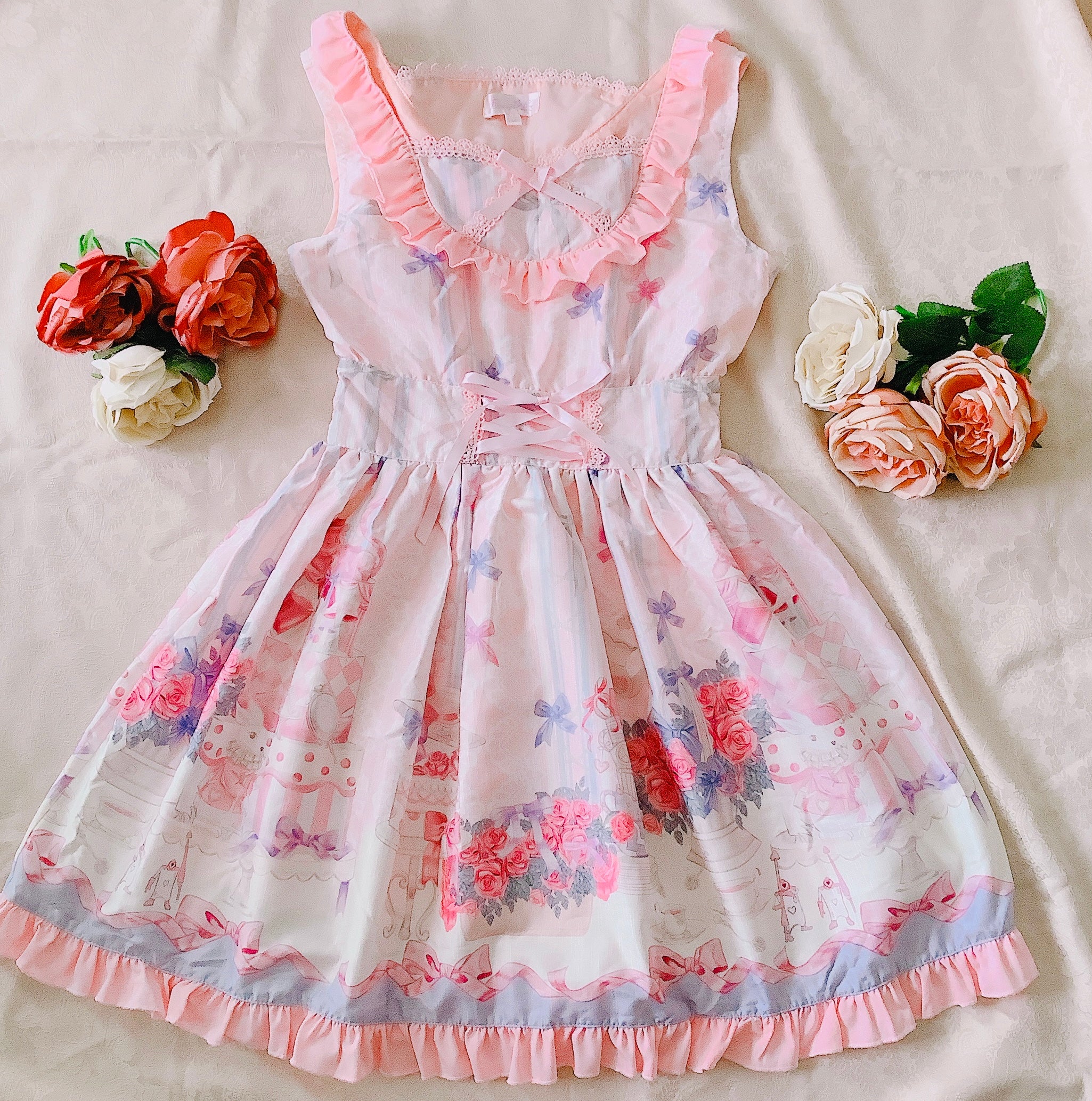 Bobon21 Secret Tea Party Doll Dress