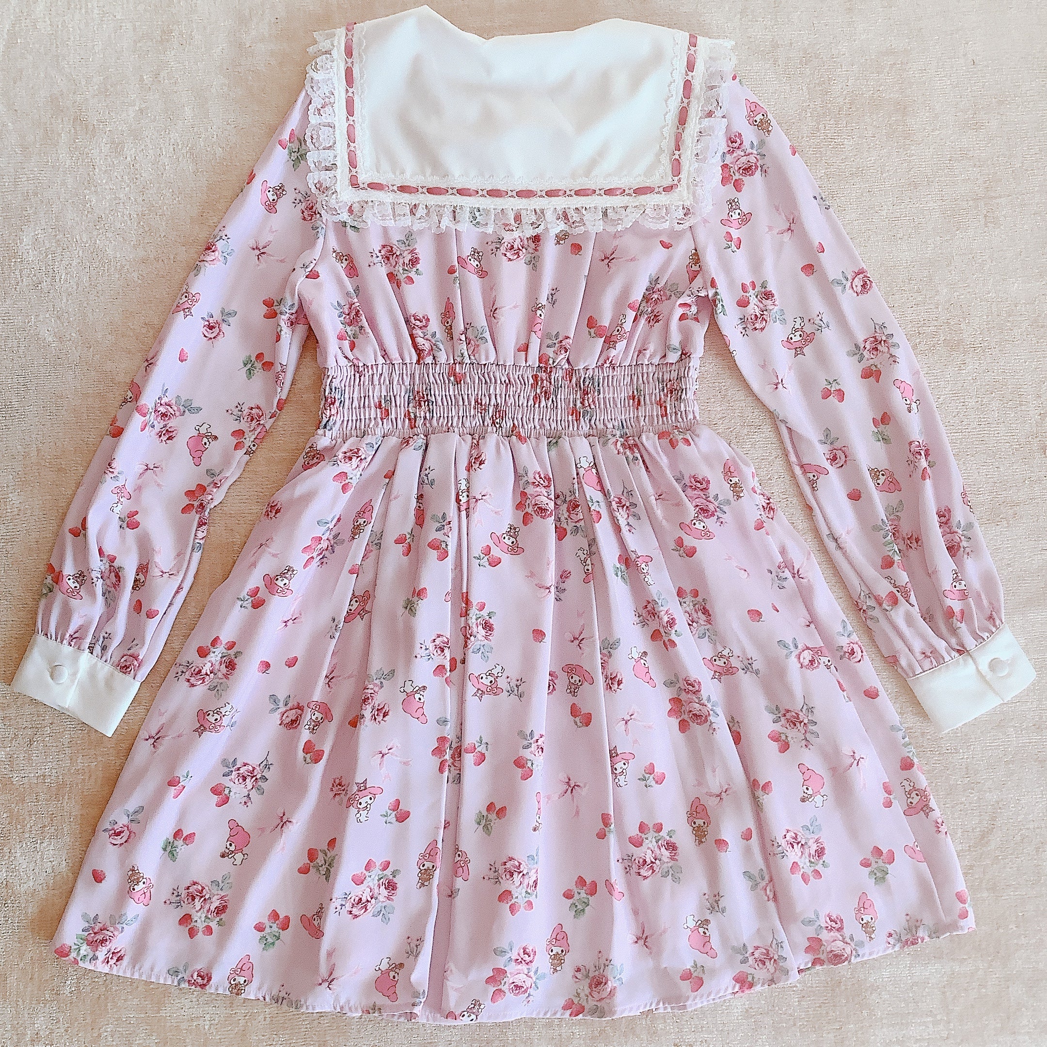 [NWT] Ank Rouge x My Melody Sailor Collar Dress