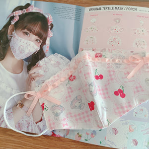 Sanrio Characters Reusable Cotton Mask (My Melody / Cinnamoroll)