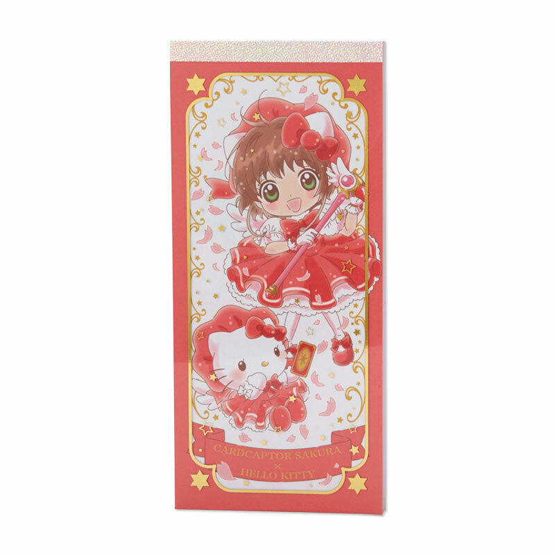 Sanrio Hello Kitty x Cardcaptor Sakura Tarot Card Mini Notepad Memo Limited