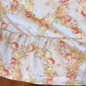 LIZ LISA [NWT] Tropical Fruits Pattern Long A-line Skirt